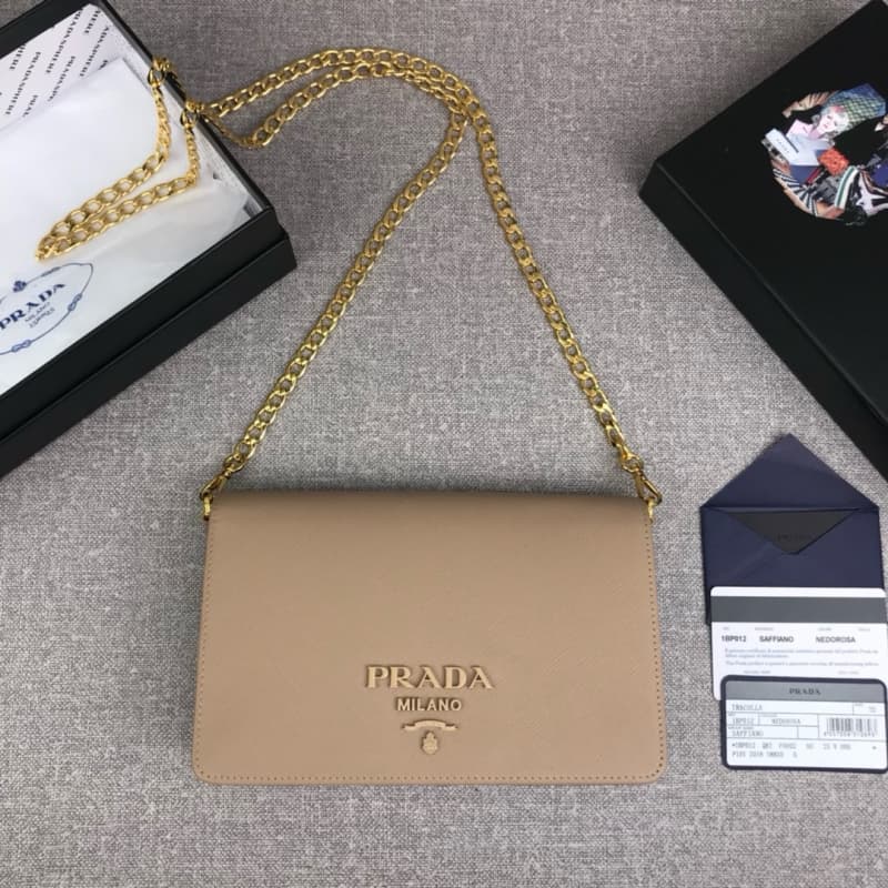 Prada bags | Nude Pink | 20×12.5×4cm | 1BP012 | 08045