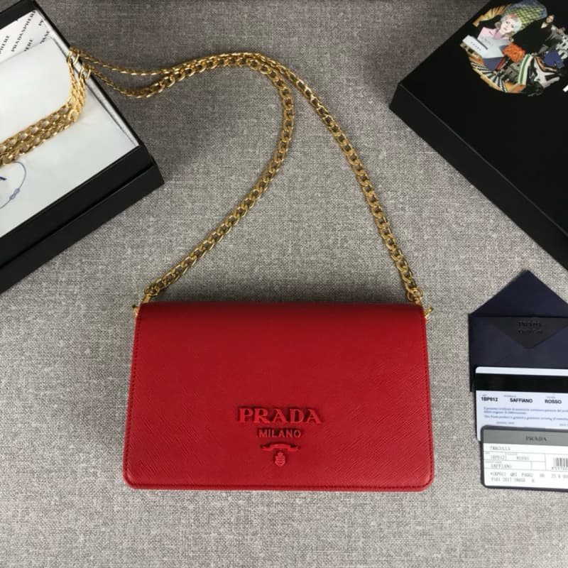 Prada bags | Nude Pink | 20×12.5×4cm | 1BP012 | 08045