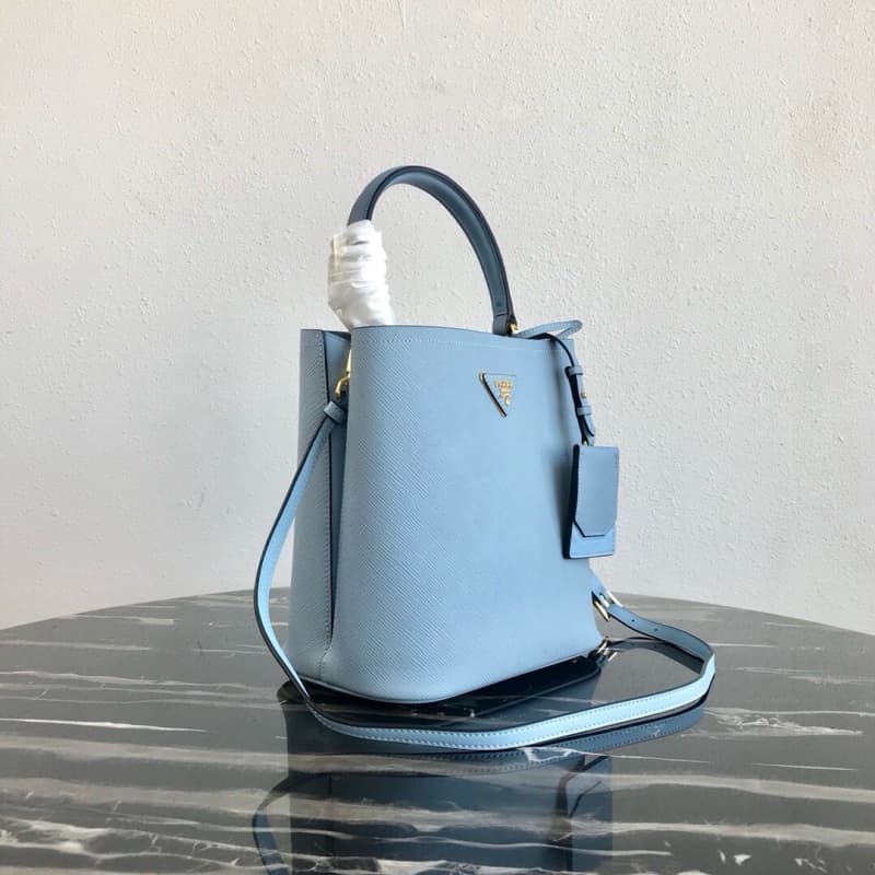 Prada bags | Prada Panier Medium Bucket Bag | 13×22×23cm | 1BA212 | 08048