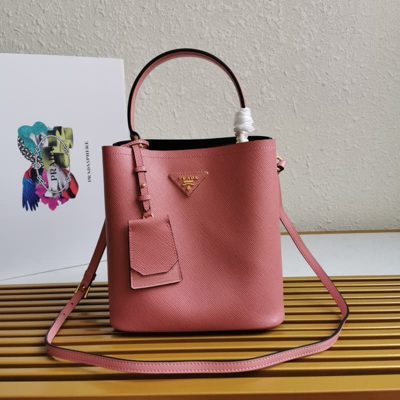 Prada bags | Prada Panier Medium Bucket Bag | 13×22×23cm | 1BA212 | 08048