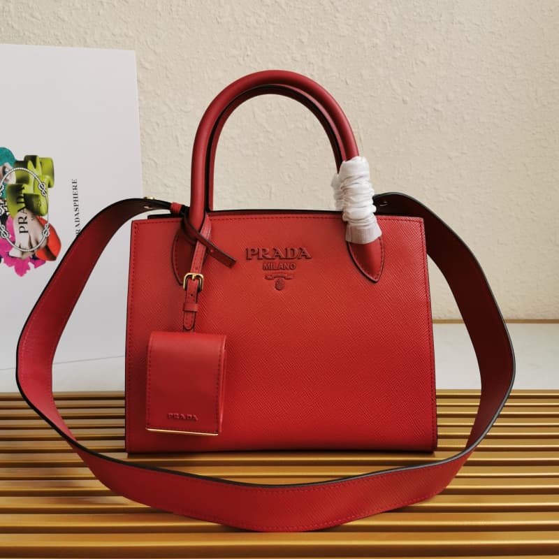 Prada bags | Saffiano Leather Handbag | 26×20×13.5cm | 1BA156 | 08051