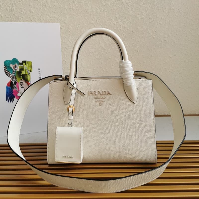 Prada bags | Saffiano Leather Handbag | 26×20×13.5cm | 1BA156 | 08051