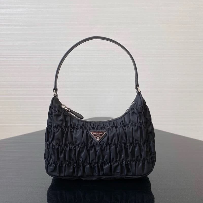 Prada bags | Hobo Underarm Bag | 23×15×6cm | nylon | 08057