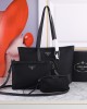 Prada bags | Prada 21 Tote Shopping Bag | 38×33cm | Three-Piece Set | 08058