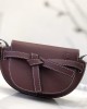 Loewe bags | Loewe Saddle Bag (Mini. Solid Texture) | 15×12.5×8cm | 10182 | 09016