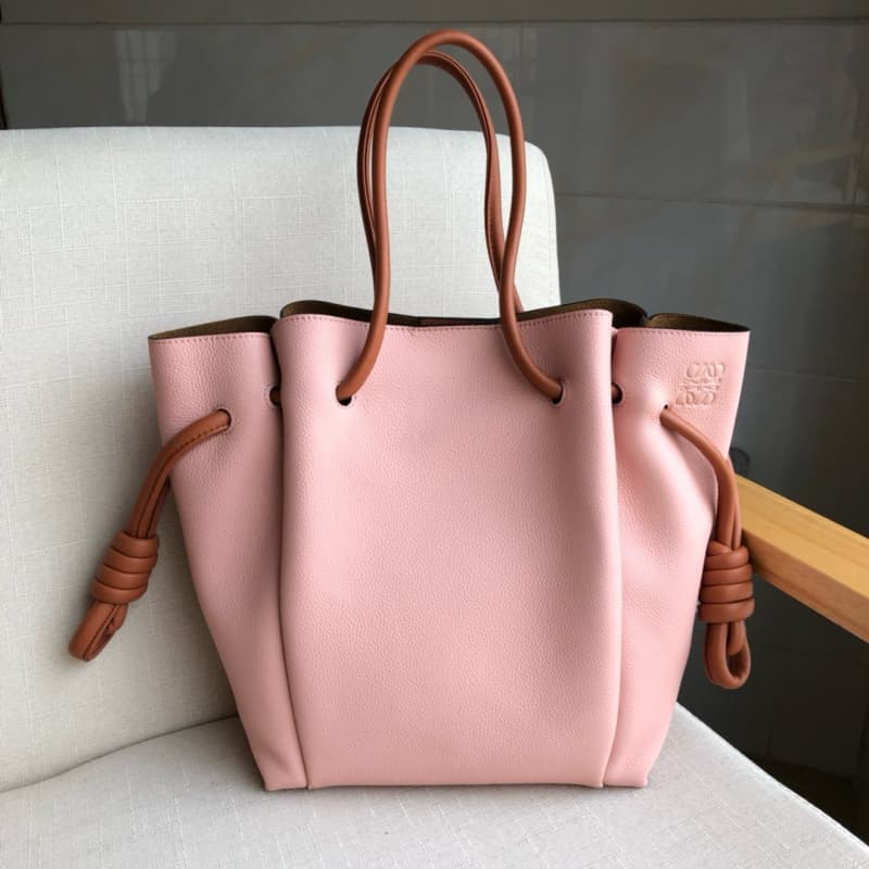 Loewe bags | Flamenco Knot Tote Small Bag | 24×28×9 cm | 09028