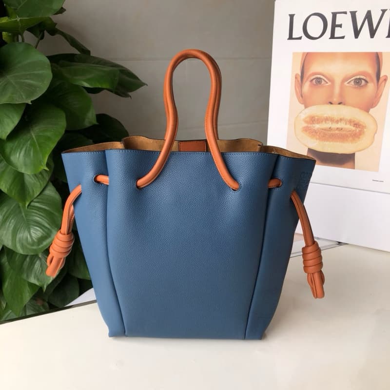 Loewe bags | Flamenco Knot Tote Small Bag | 24×28×9 cm | 09028