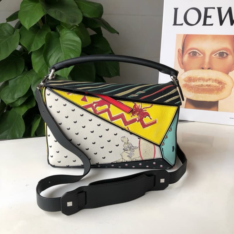 Loewe bags | Puzzle Bag | 29×19.5×12/23×14×10cm | Medium/Large | 09029