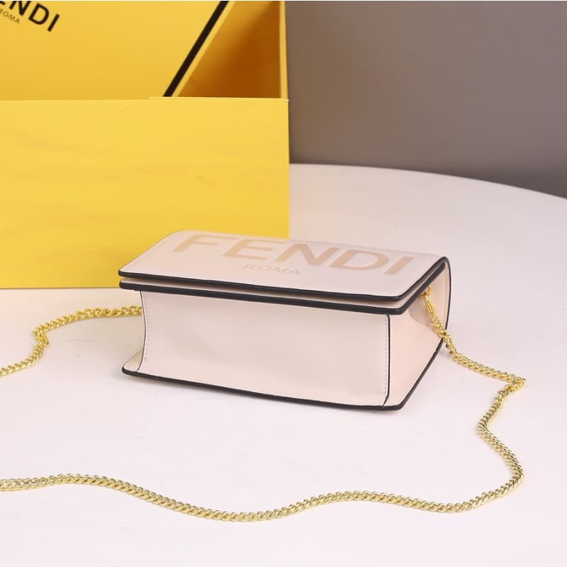 FENDI  bags | FENDI Chain Leather Wallet | 20×6×13cm | 8946 | 10011