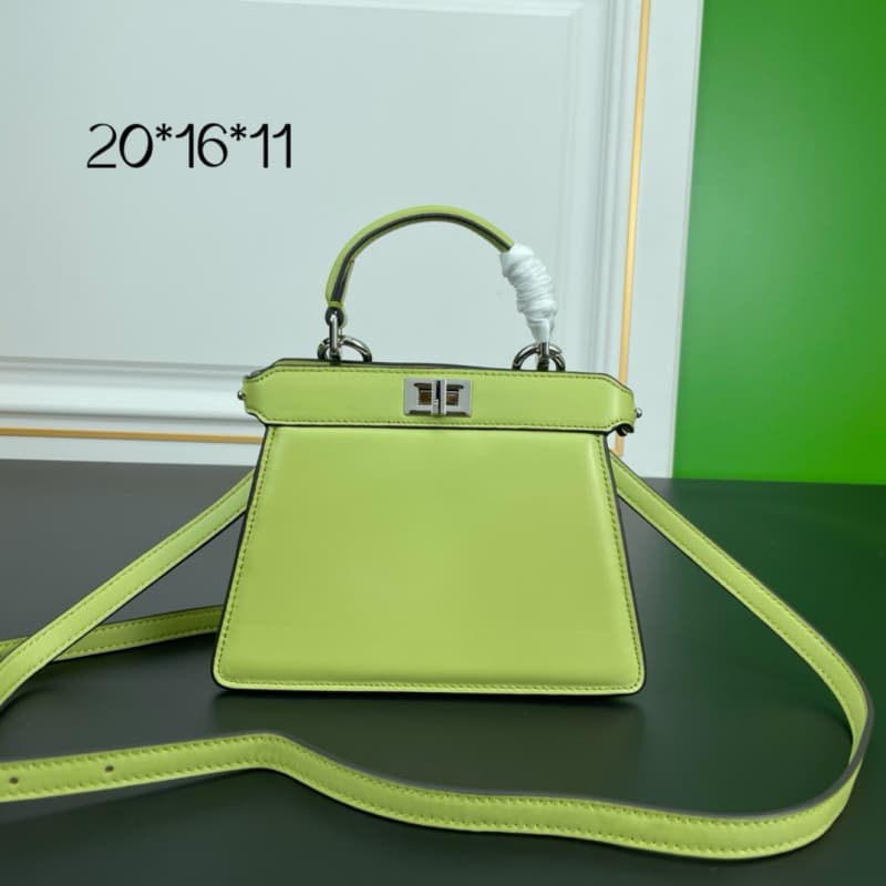 FENDI bags | Fendi Peekaboo ISeeU Petite Kitten Bag | 20×15.5×11cm | macaron color palette | 10014