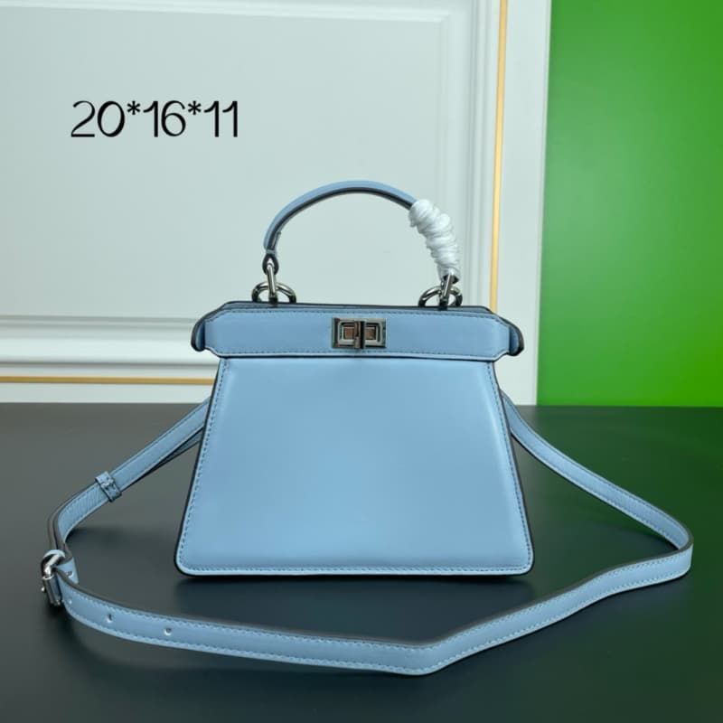 FENDI bags | Fendi Peekaboo ISeeU Petite Kitten Bag | 20×15.5×11cm | macaron color palette | 10014