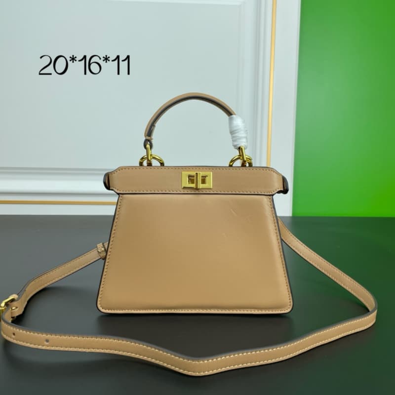 FENDI bags | Fendi Peekaboo ISeeU Petite Kitten Bag | 20×15.5×11cm | macaron color palette | 10014