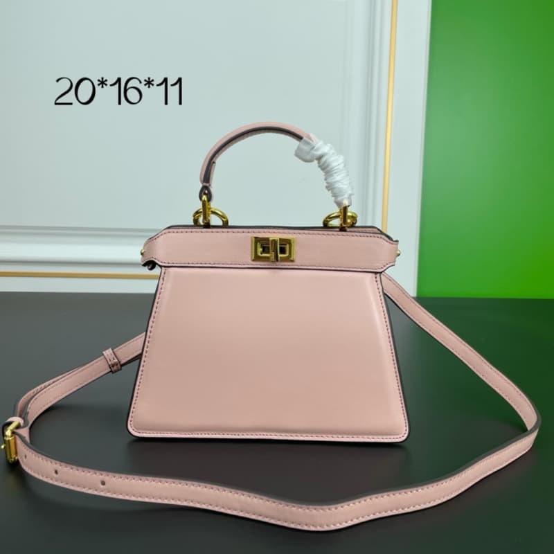 FENDI bags | Fendi Peekaboo ISeeU Petite Kitten Bag | 20×15.5×11cm | macaron color palette | 10014