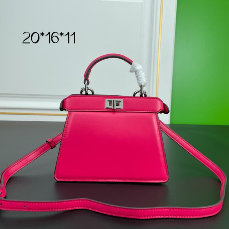 FENDI bags | Fendi Peekaboo ISeeU Petite Kitten Bag | 20×15.5×11cm | macaron color palette | 10014