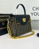 FENDI bags | Versace and Fendi Century Collaboration Medusa Series | Versace's iconic La Medusa handbag | 25×15×22cm | 9005 | 10019