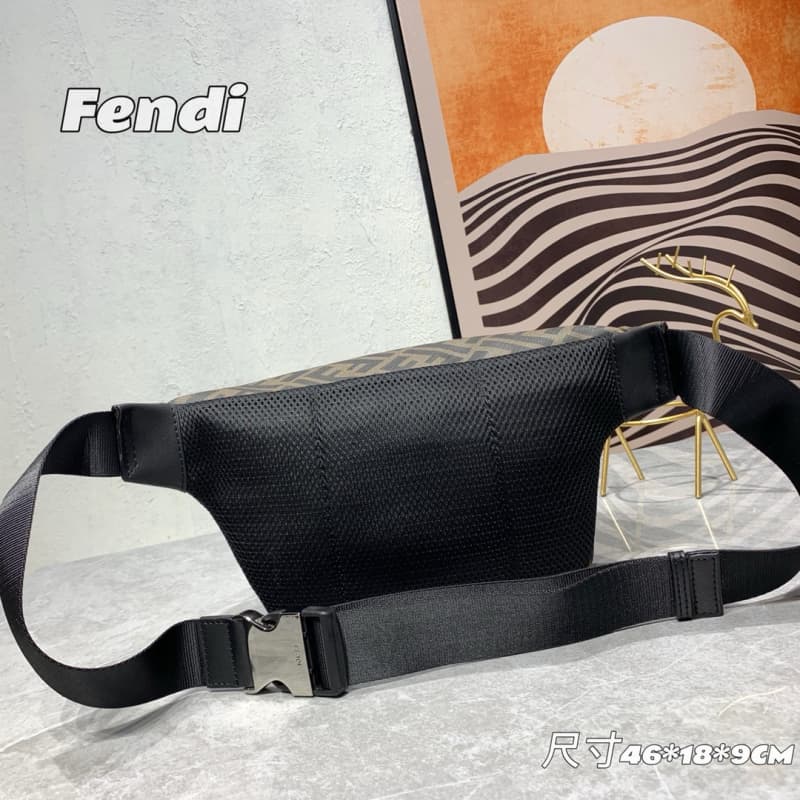 FENDI bags | Fendi Fall/Winter Zip Closure Waist Bag | 46×18×9cm | 10020