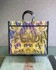 FENDI bags | Collaboration Edition | FF logo-embellished glossy handbag | 40.5×35×21.5cm | 2808L | 10027