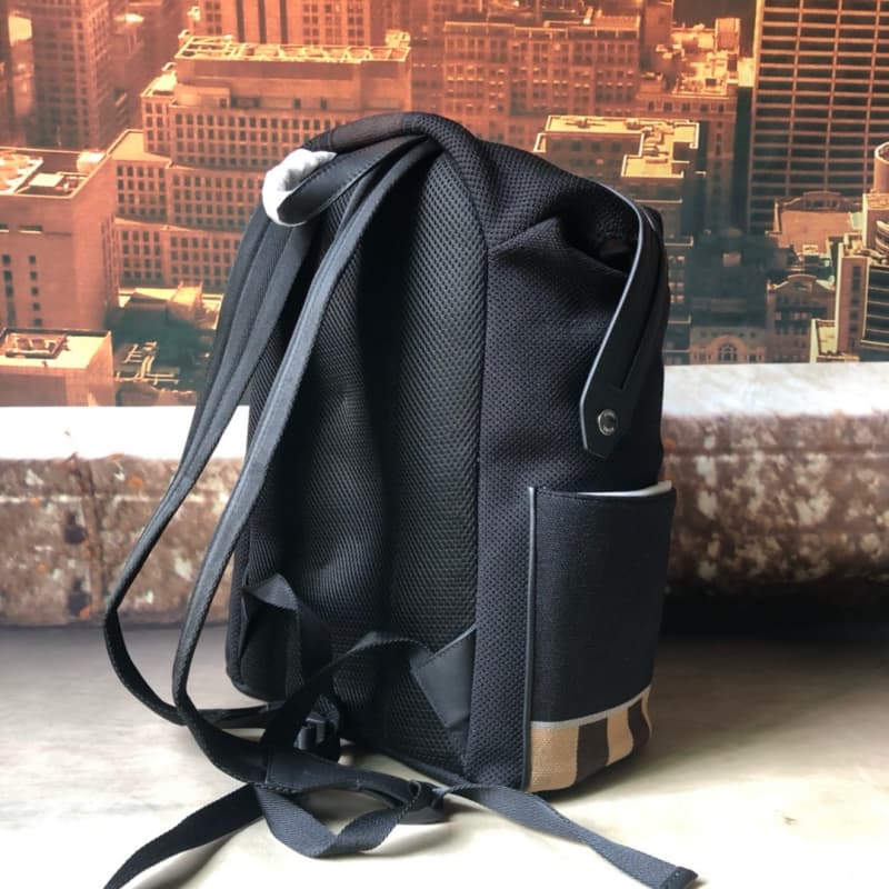 FENDI bags | Fendi Black FF Patchwork Backpack | 40×32×7cm | 98923-3 | 10033