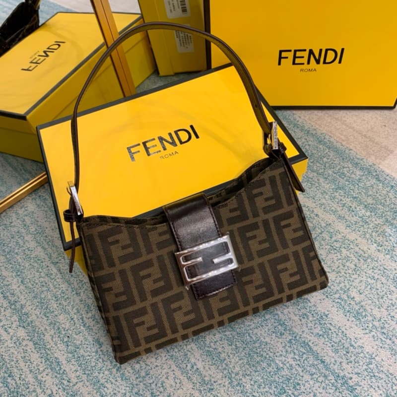 FENDI bags | Fendi Vintage Monogram Underarm Bag | 24×8×15cm | 2055 | 10036