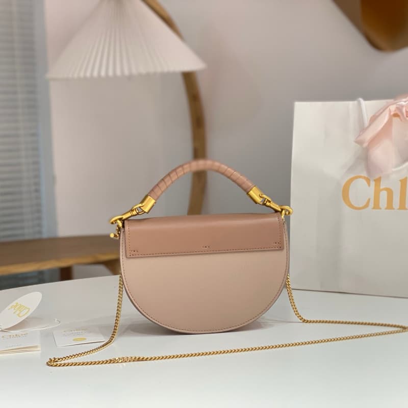 Chloe bags | Chloe Marcie 23 Moon Bag | 22.5×15.5×7cm | L35765 | 12003