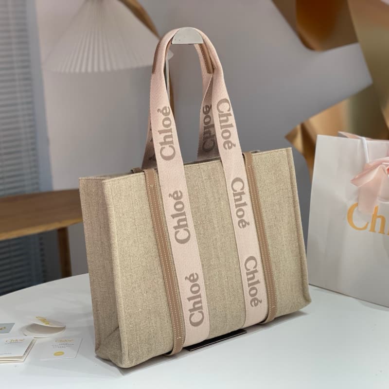 Chloe bags | Chloe Woody Family Tote Bag | 45×33×13cm | W0123 | 12004