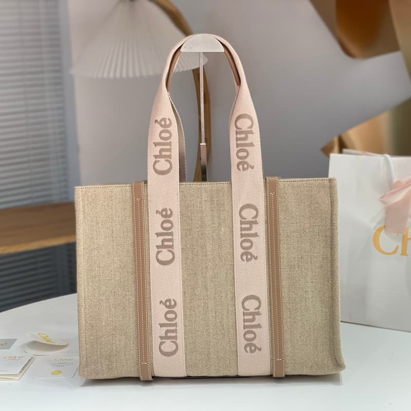 Chloe bags | Chloe Woody Family Tote Bag | 45×33×13cm | W0123 | 12004