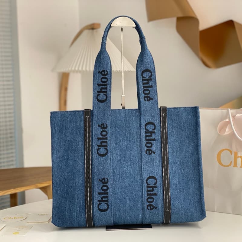 Chloe bags | Chloe Woody Family Tote Bag | 45×33×13cm | W0123 | 12004