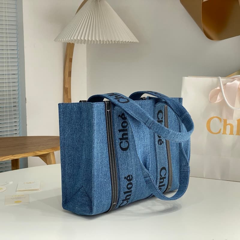 Chloe bags | Chloe Woody Family Tote Bag | 37×26×12cm | W0123 | 12005