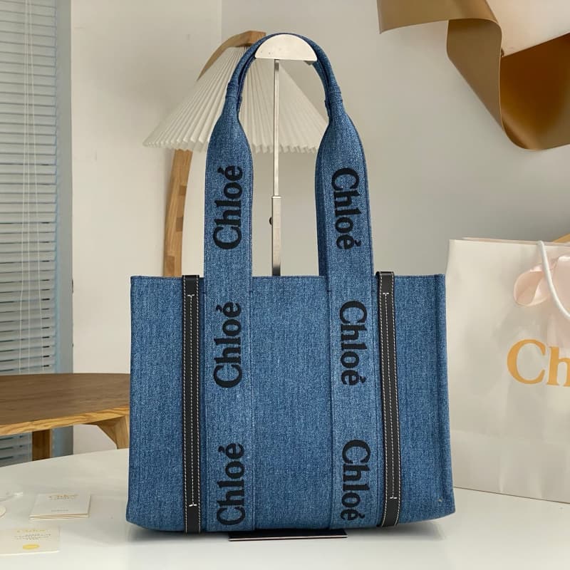 Chloe bags | Chloe Woody Family Tote Bag | 37×26×12cm | W0123 | 12005