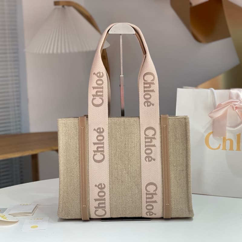 Chloe bags | Chloe Woody Family Tote Bag | 37×26×12cm | W0123 | 12005