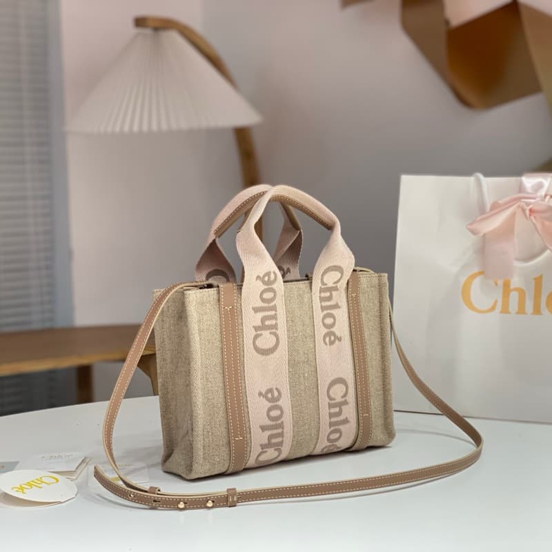 Chloe bags | Chloe Woody Family Tote Bag | 26.5×20×8cm | W0123 | 12006