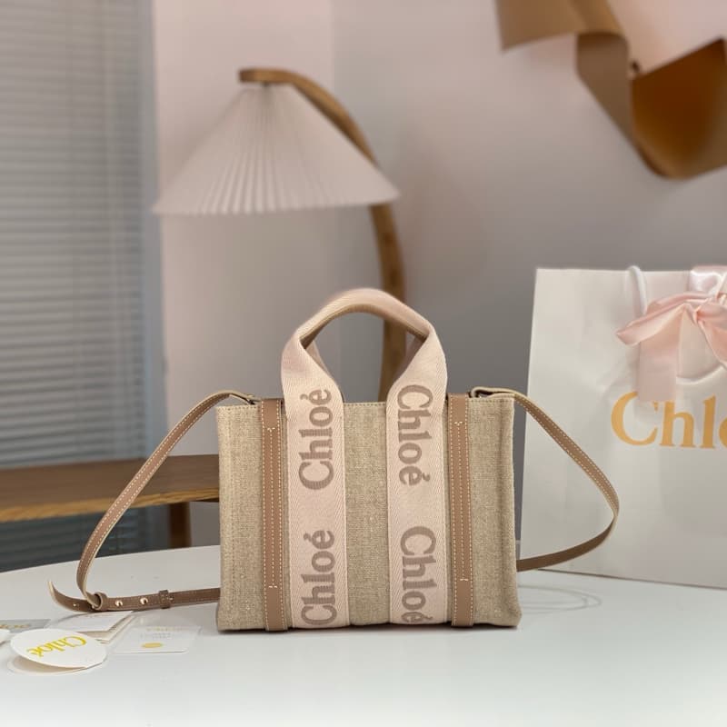 Chloe bags | Chloe Woody Family Tote Bag | 26.5×20×8cm | W0123 | 12006