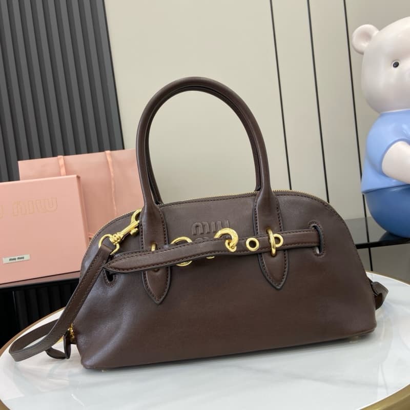 MiuMiu bags | MiuMiu's Popular Bowling Bag | 33×16.5×10cm | 5bb168 | 13013