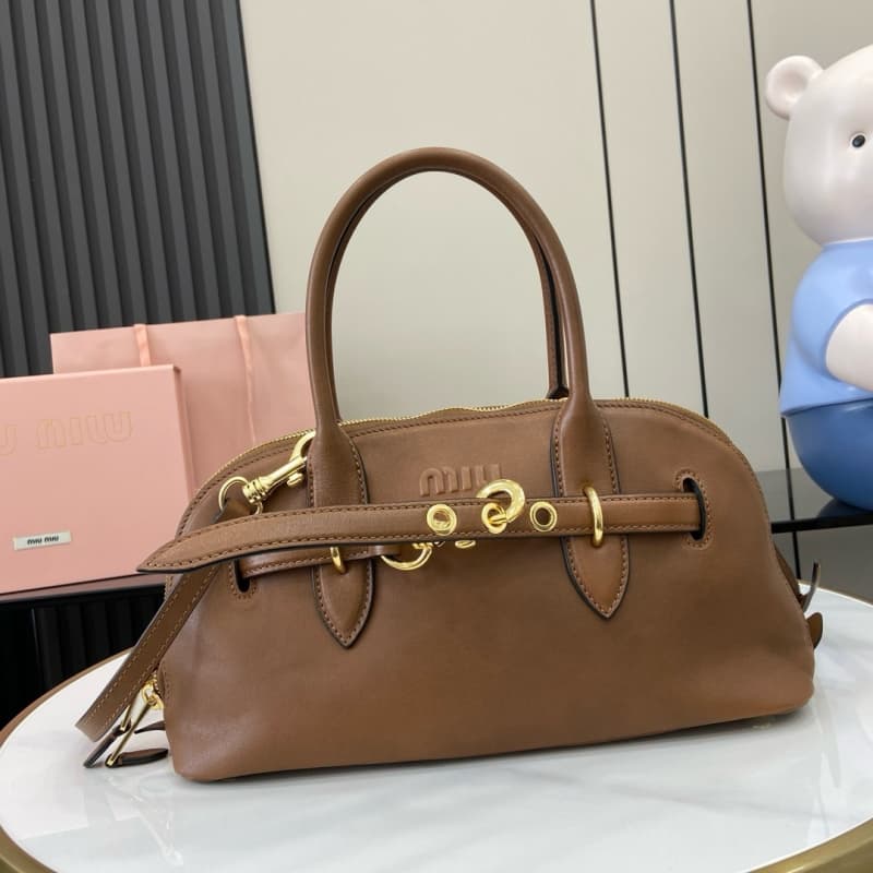 MiuMiu bags | MiuMiu's Popular Bowling Bag | 33×16.5×10cm | 5bb168 | 13013