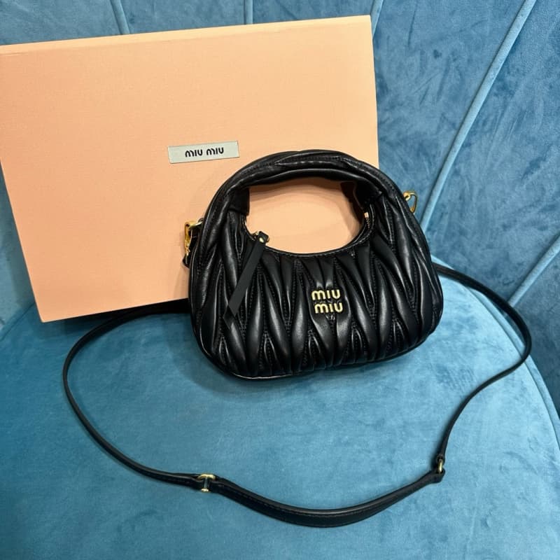 MiuMiu bags | MiuMiu Mini MiuWander Bag | 18×10×6cm | 5BP378 | 13017