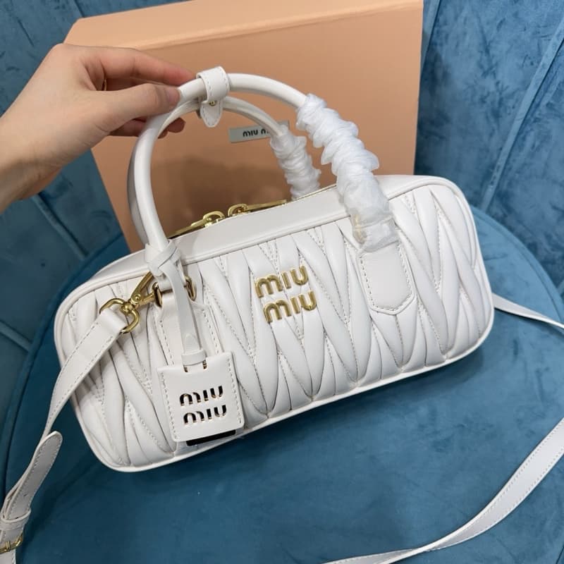 MiuMiu bags | MiuMiu Bowling Bag | 27×12×9cm | 5BB148 | 13019