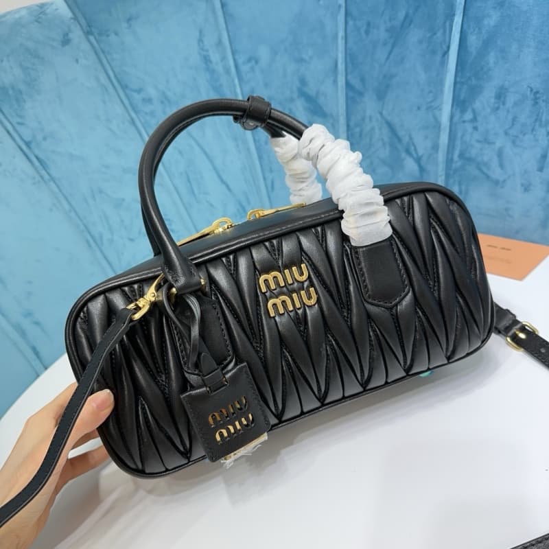 MiuMiu bags | MiuMiu Bowling Bag | 27×12×9cm | 5BB148 | 13019