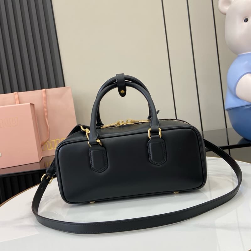 MiuMiu bags | MiuMiu Arcadie Calf Leather Bowling Bag/Tote Bag | 27×12×9cm | 5BB148 | 13020