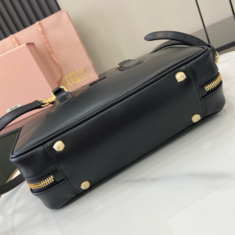 MiuMiu bags | MiuMiu Arcadie Calf Leather Bowling Bag/Tote Bag | 27×12×9cm | 5BB148 | 13020