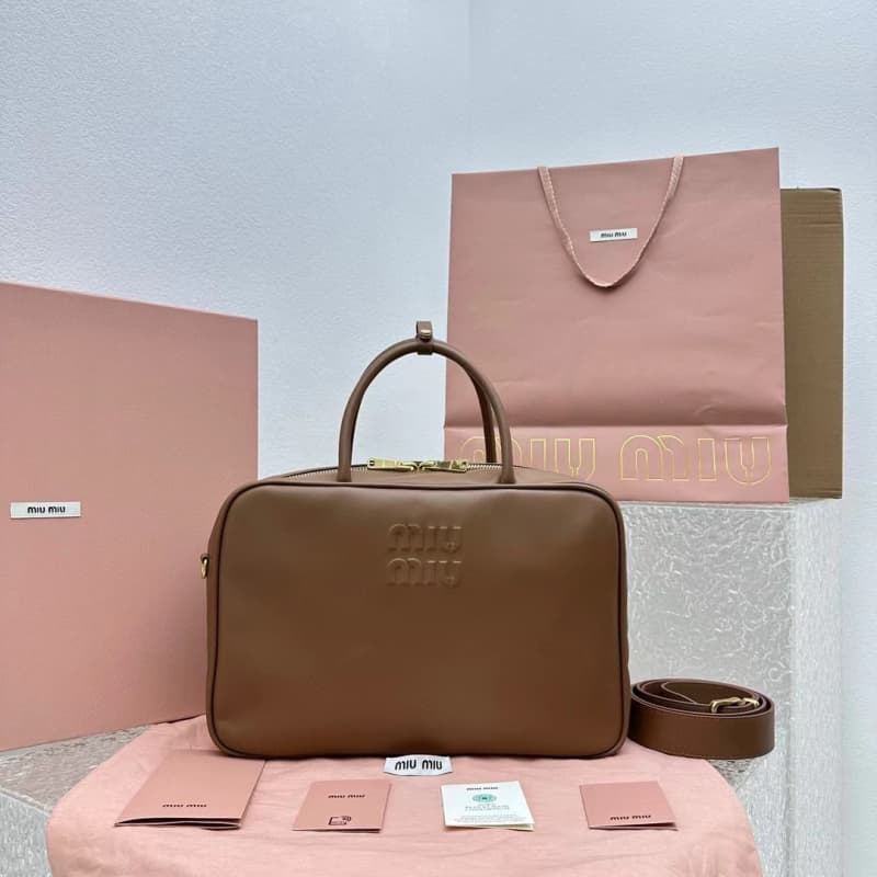 MiuMiu bags | MiuMiu SS23 Fall/Winter New Briefcase | 34.5×12cm×23cm | B117/5568 | 13024