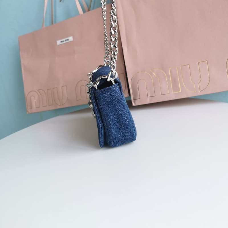 MiuMiu bags | MiuMiu Diamond Chain Small Bag | 20×12×5cm | 5BD233 | 13030