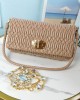 MiuMiu bags | MiuMiu Diamond Chain Bag | 28×3×14cm | 5BD233 | 13031