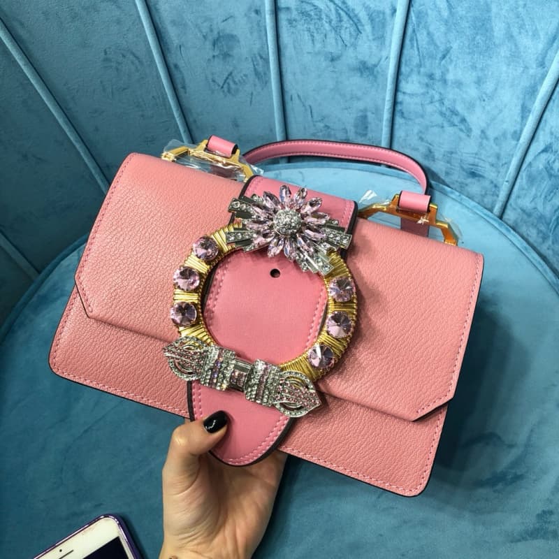 MiuMiu bags | MiuMiuMiulady Single Layer Crossbody Bag | 23×6.5×14cm | 5BH609 | 13038