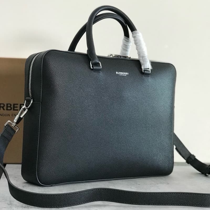 Burberry bags | grained leather briefcase | 37 × 27 × 9 cm | 15029