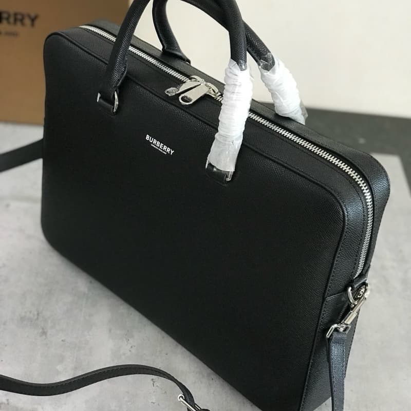 Burberry bags | grained leather briefcase | 37 × 27 × 9 cm | 15029